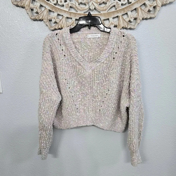 Jon & Anna Contemporary Pastel Confetti Popcorn Sweater - Picture 5 of 10